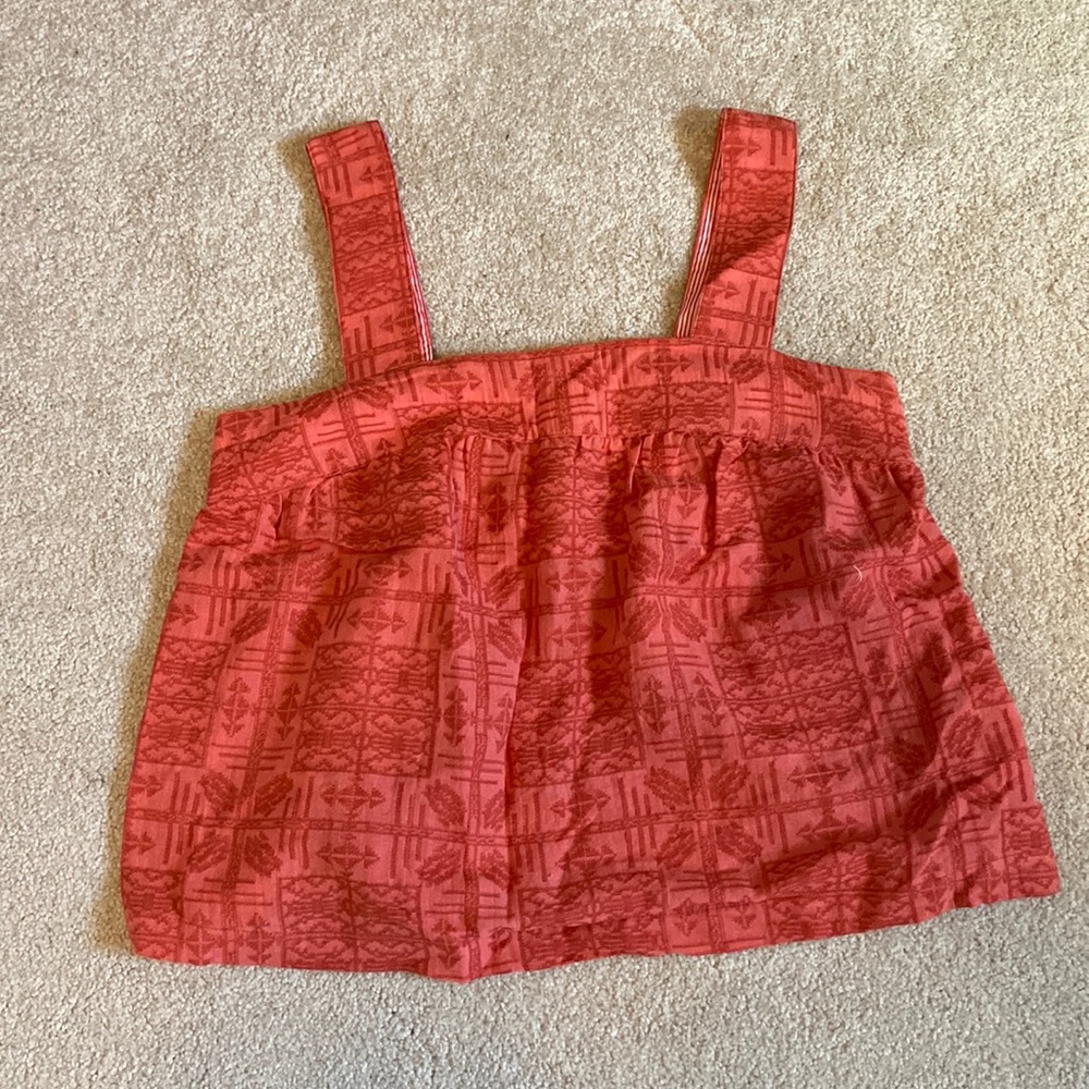 Anthropologie Patterned Tank